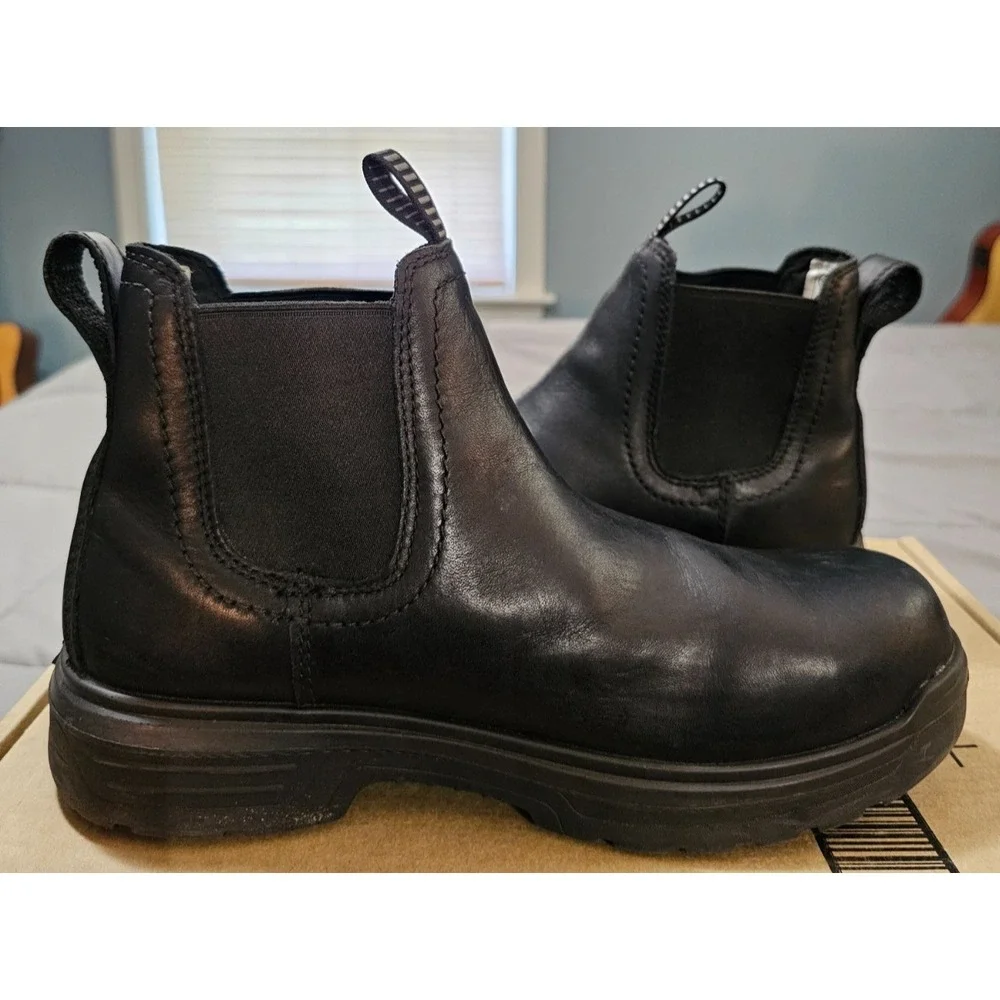 Ariat® (Men's 9 D) Turbo™ Chelsea CSA Waterproof Carbon Toe Work Boot - $209
